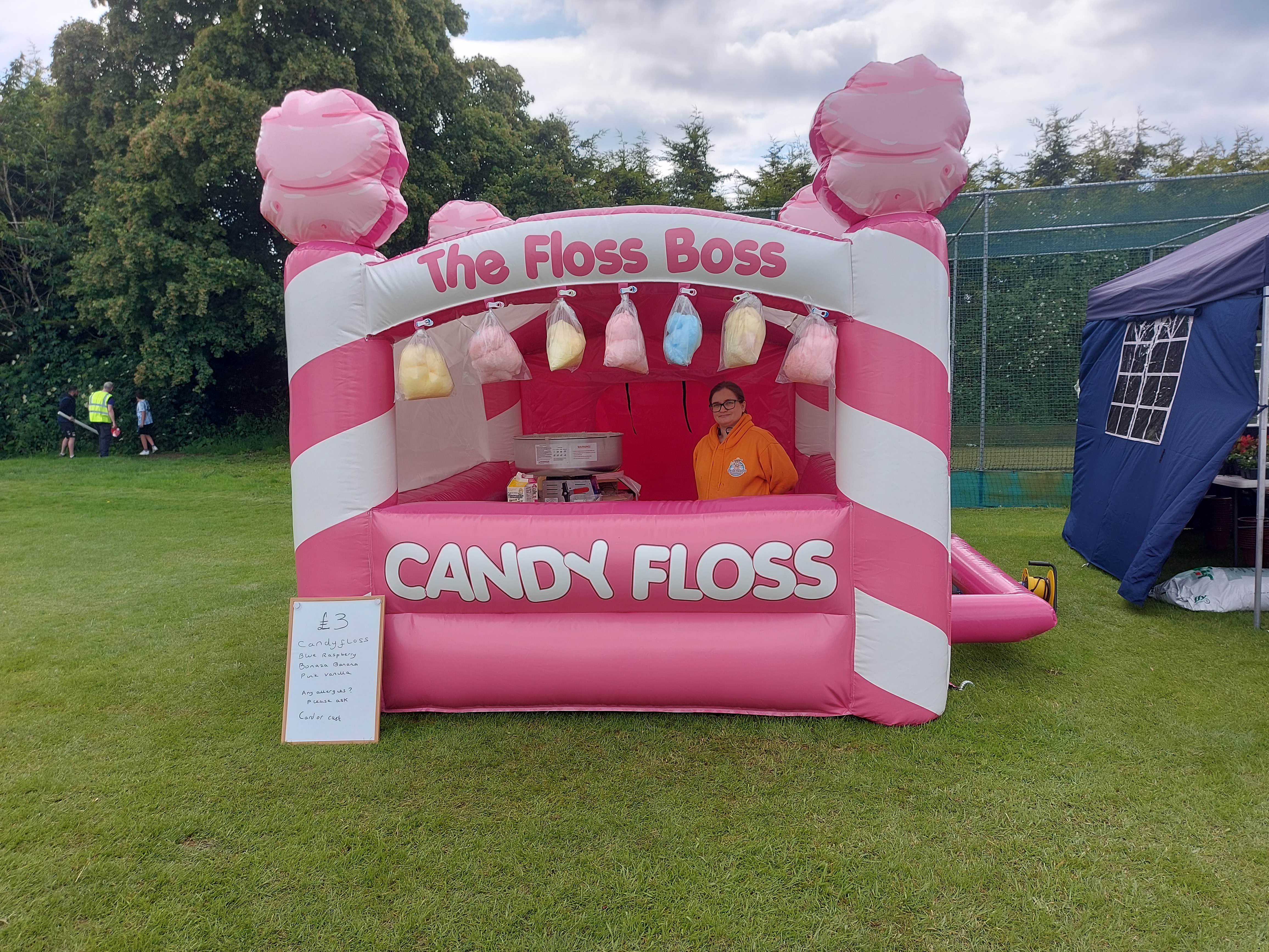 Candy Floss Stall in Leamington